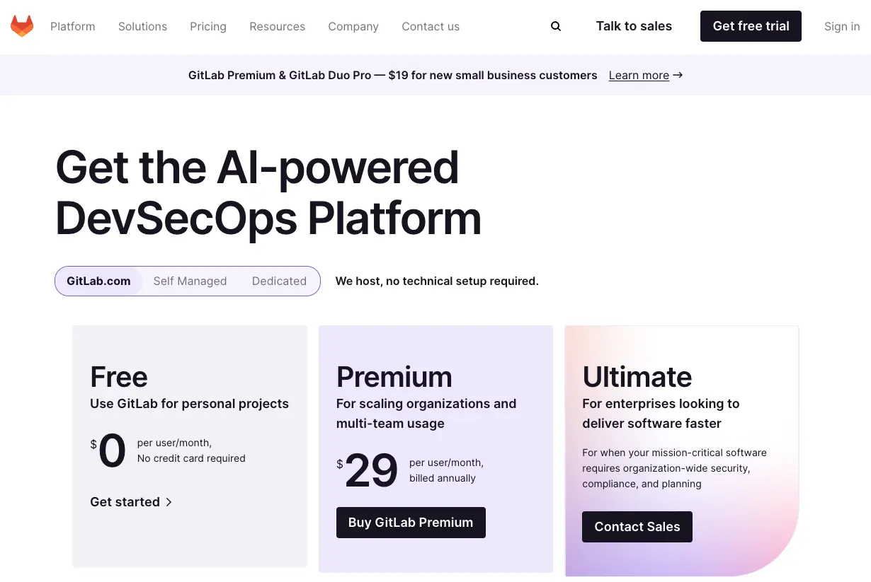 pricing-gitlab