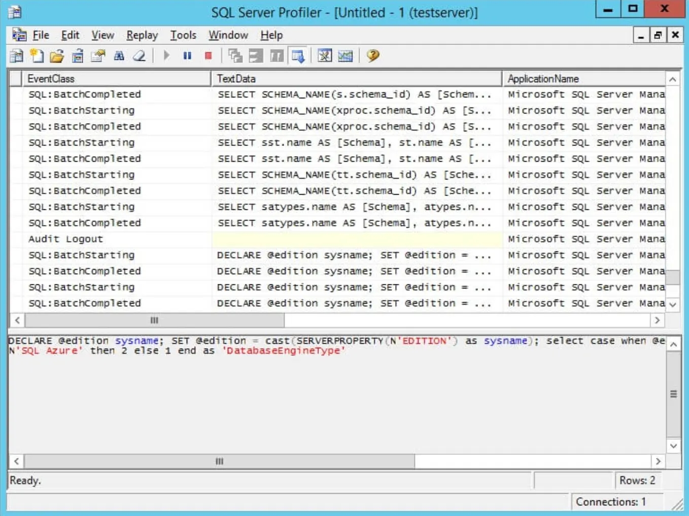 mssql-profiler