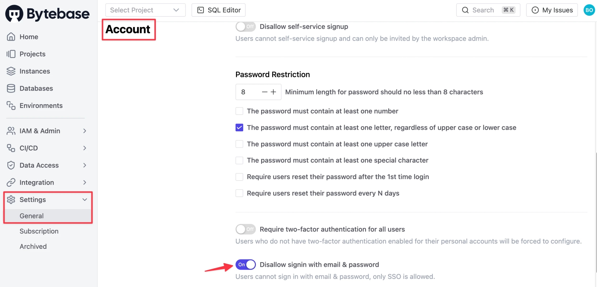 disallow-emailpass-only-sso