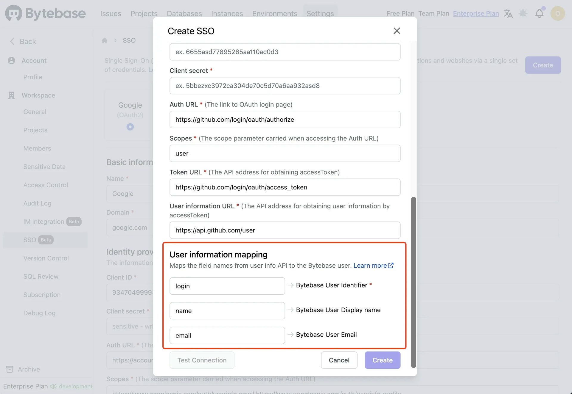 oauth2-user-information-field-mapping