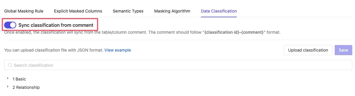 classify-from-comment