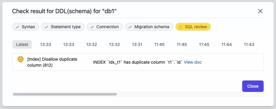 sql-review-index-no-duplicate-column