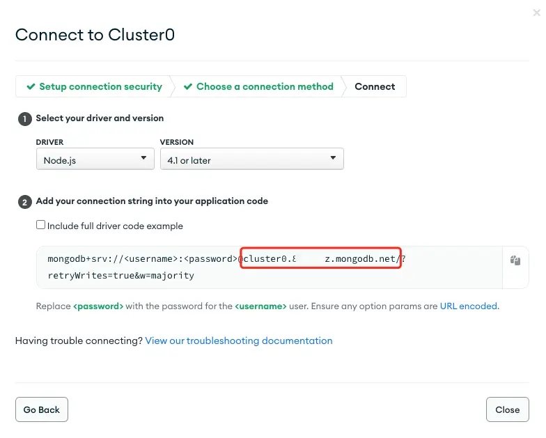 atlas-connect-to-cluster