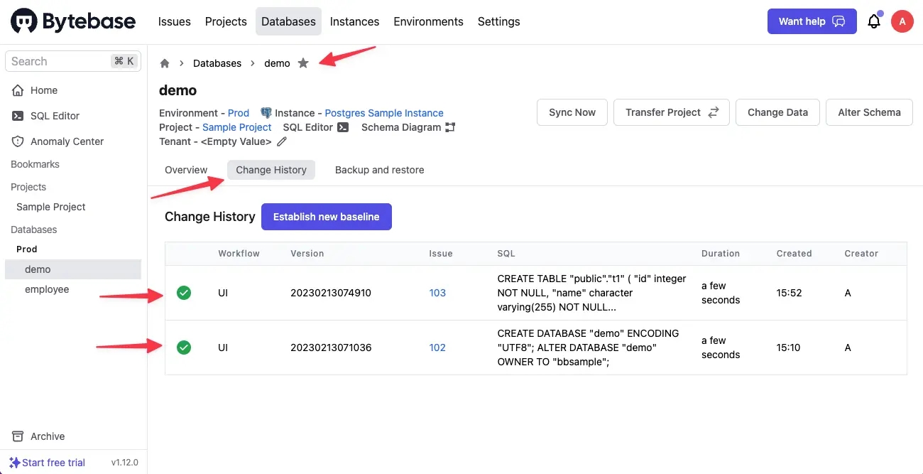 bb-db-demo-change-history