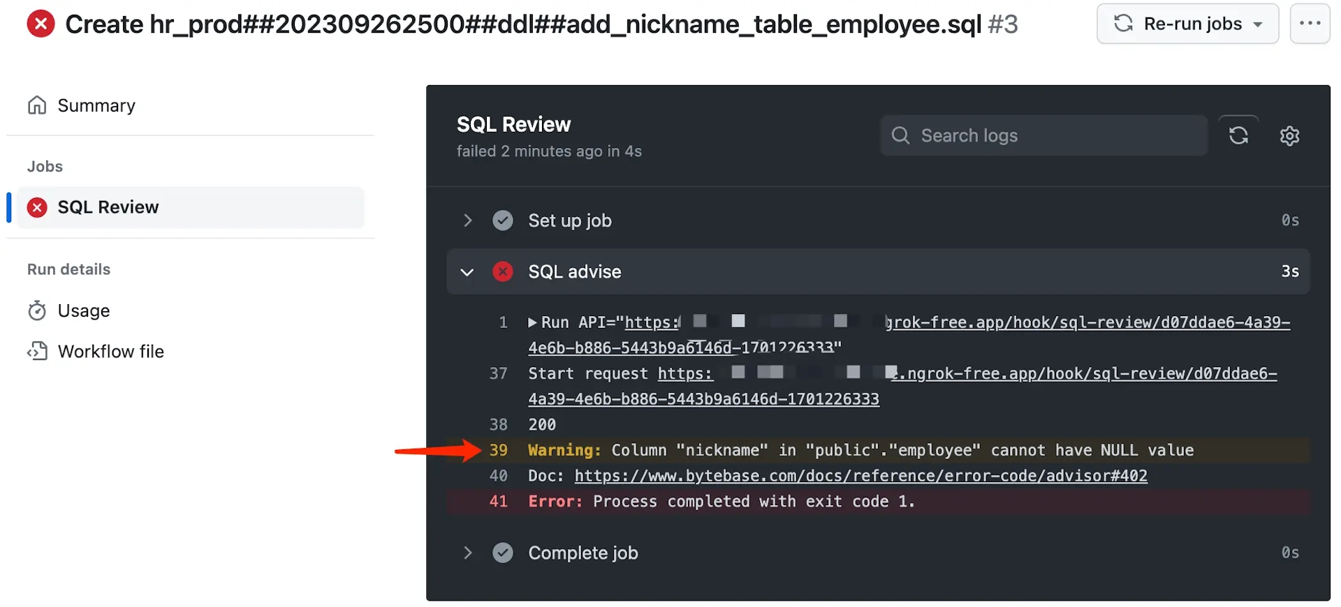 gh-sql-review-failed-detail