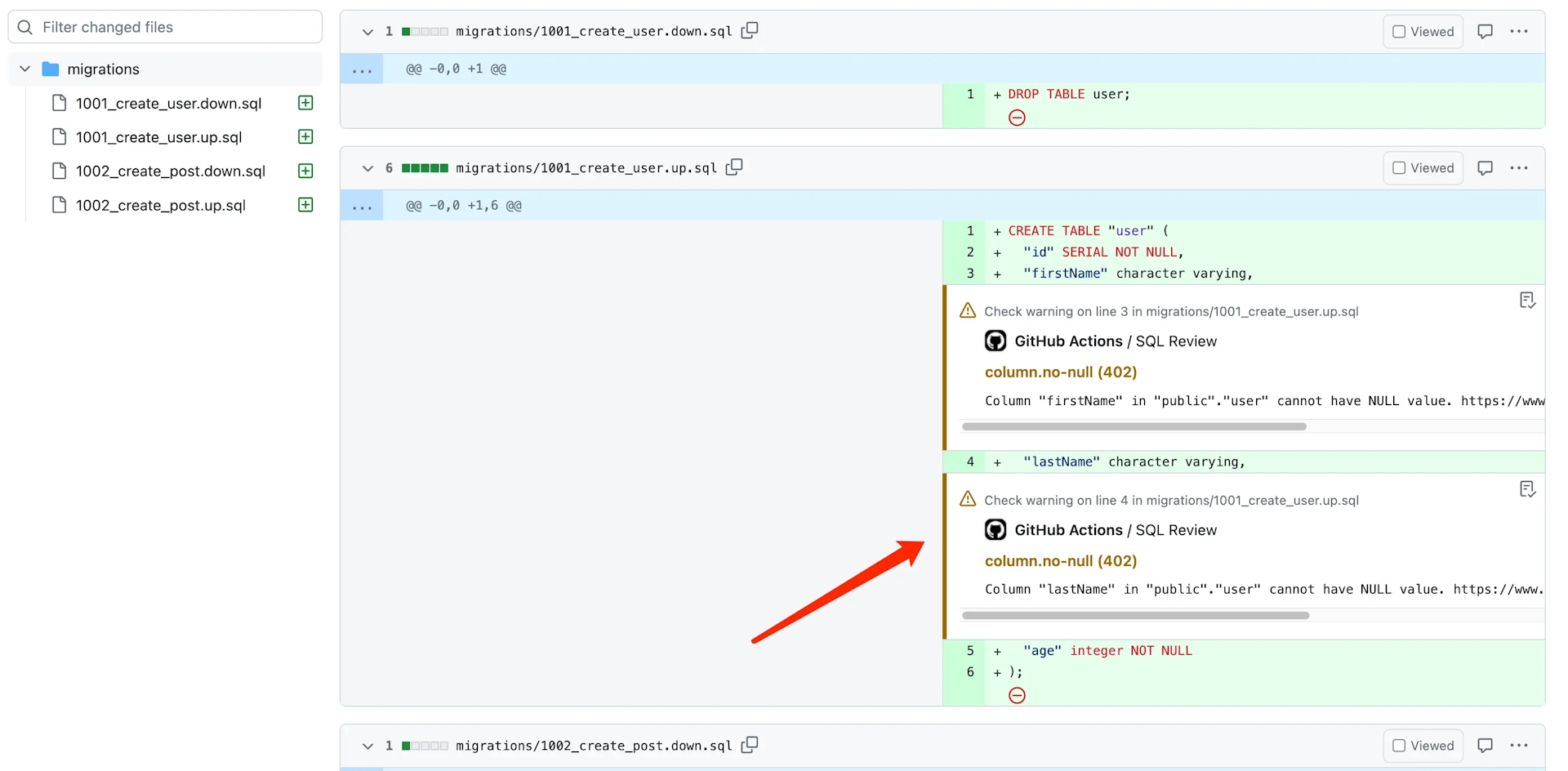 gh-sql-review-warning-file-annotation